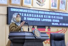 Wagub Lampung Ajak Jajaran Pemkab Lampung Utara Bersinergi Tangani Kemiskinan