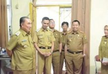 Bupati dan Wabup Tanggamus Sidak, Pastikan Kedisiplinan Pegawai