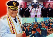 DPRD Tanggamus Gelar Rapat Paripurna Istimewa Sekaligus Mendengarkan Pidato Perdana Bupati Moh.Saleh Asnawi