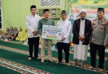 Bupati Dedi Irawan Hadiri Safari Ramadhan 1446 H Di Masjid Asholihin Way Napal
