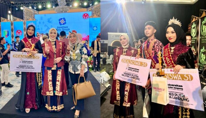 Dukung Pengembangan Potensi Generasi Muda Lampung, UBL Berikan Beasiswa Pendidikan Penuh 100% bagi Juara Putra Putri Wastra 2025