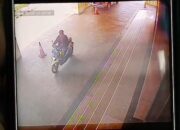 Motor Wartawan Pemprov Lampung Hilang Terparkir di Depan Balai Keratun, Aksi Pelaku Terekam CCTV